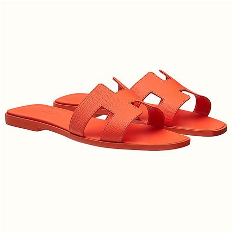 hermes pantoletten orange|hermes sandals sale.